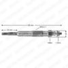 DELPHI HDS376 Glow Plug